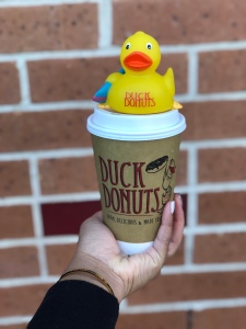 Duck Donuts Signature Duck w/ Coffee Cup 